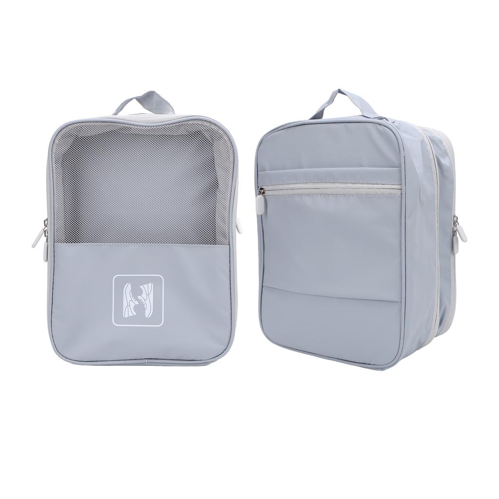 Travel Shoe Bag 3 Layers Holds 3 Pair of Shoes Travel Suitcase Shoe Organizer Bag Dust Resistant Portable Shoe Storage