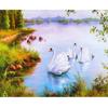 DIY Swan 5D Diamond Painting Full Round Drill Animal Diamond Embroidery Cross Stitch Kit Mosaic Resin Home Decor Gift