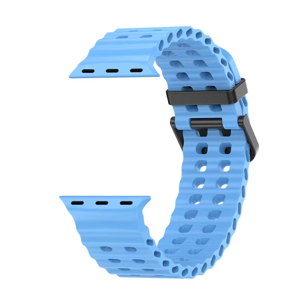 Ocean Strap for apple watch 10 Band 44mm 45mm 41mm 49mm 42mm 46mm silicone correa bracelet iWatch series 5 7 6 3 se 8 Ultra 2 9