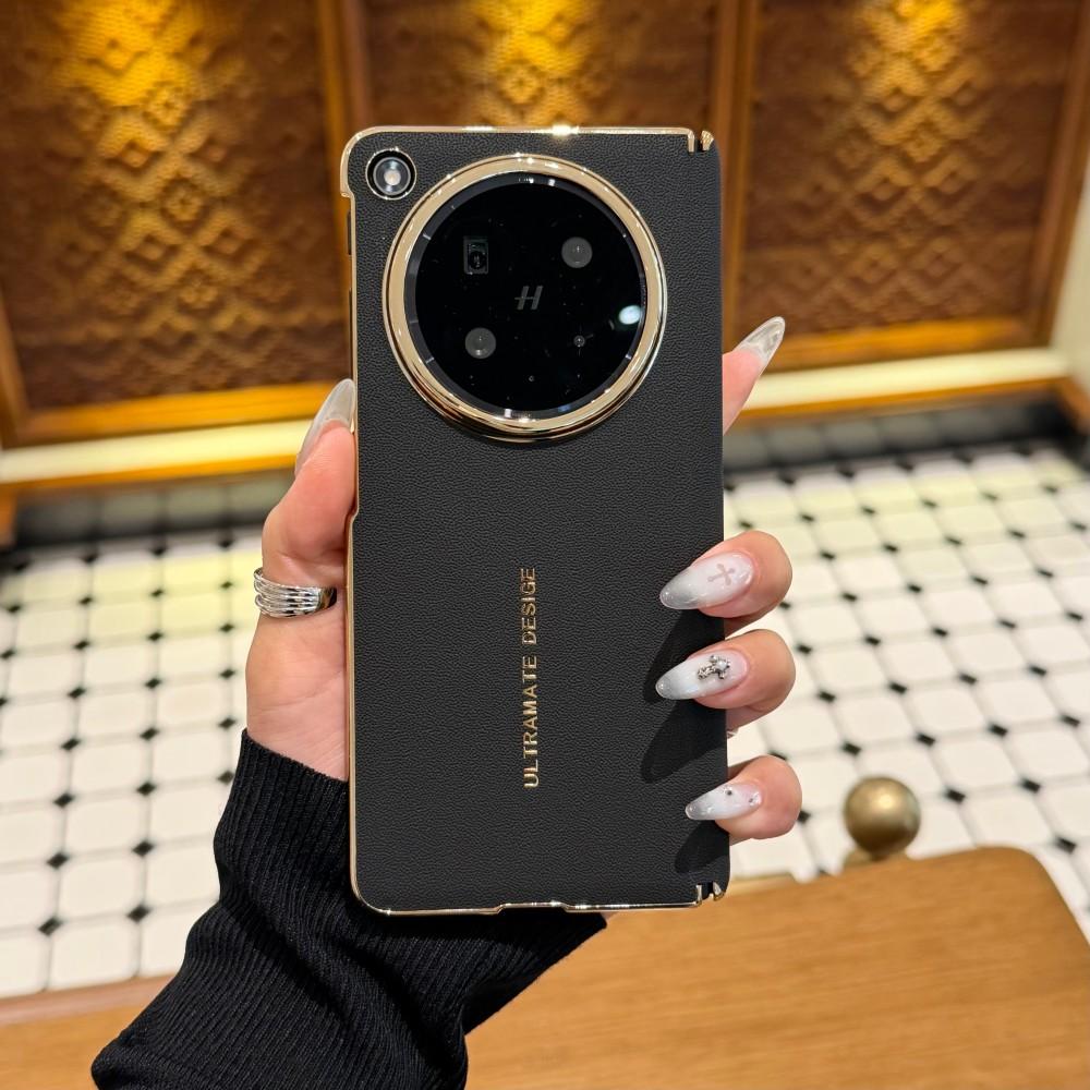 Чехол для OPPO Find N6 Новый Роскошный Кожа PU Покрытие Защитная Задняя Крышка Чехол Для OPPO FIND N6 N 6 Корпус Телефона