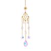 Galaxy Crystal Suncatcher Wind Chime - Rainbow Light Pendant Decoration