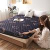 Thickened Fitted Sheet Plain Waterproof Matte Bedspread Four Season Simmons Dust Cover