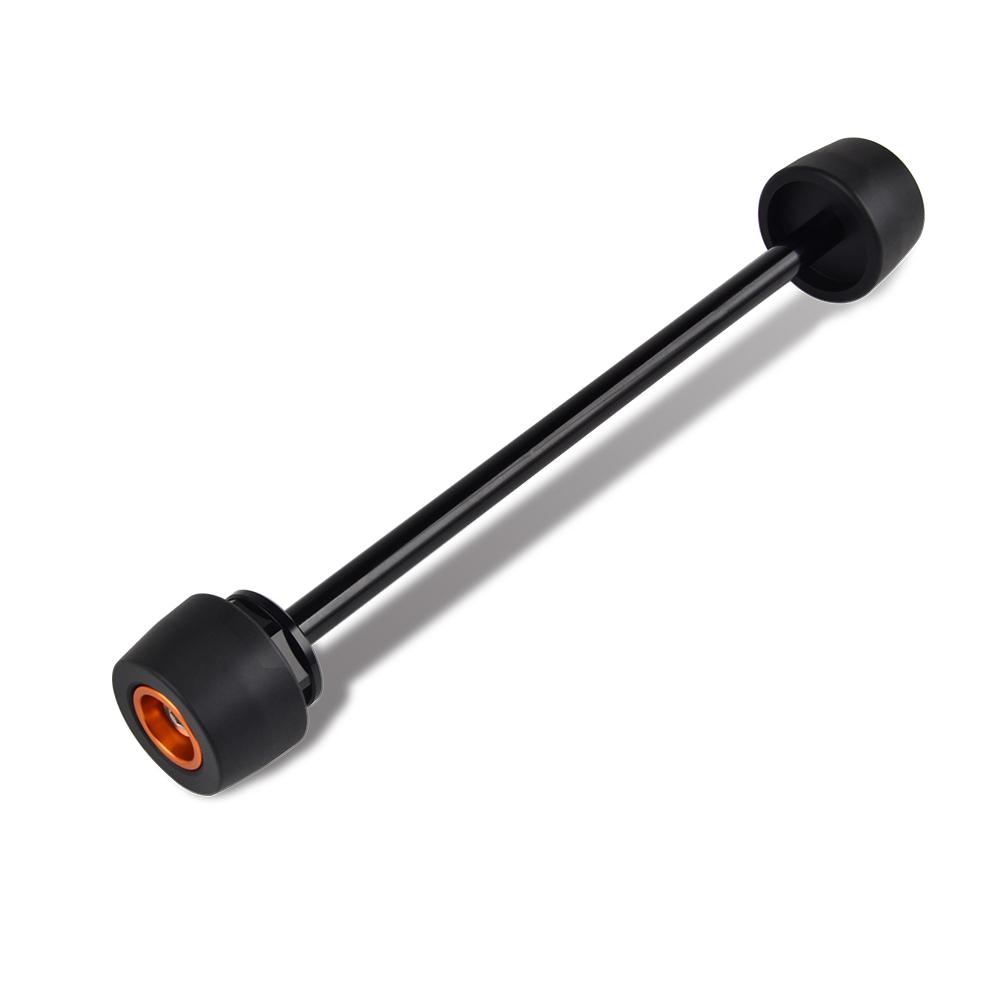 For KTM 690 SMC R 690 Duke/R 690 Supermoto/R Front Rear Axle Fork Crash Slider Protector Husqvarna 701 Supermoto VITPILEN