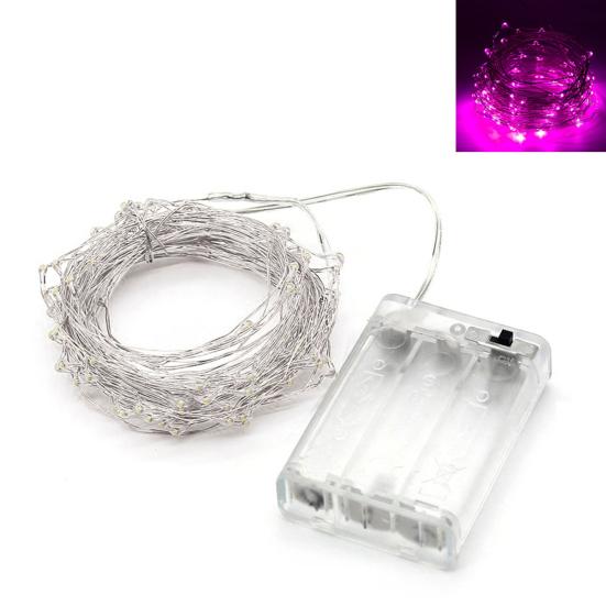 2/5/10 м звездная гирлянда, яркая гибкая медная проволока, звездная гирлянда для свадьбы