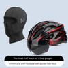 Professional Mountain Bike Helmet Goggles Integrated Driving Safety Hat Road Bike Bicycle Cycling Helmet for Men and Women