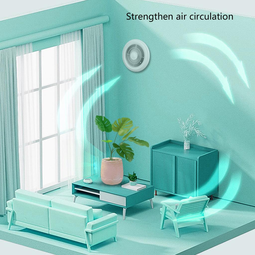 Low Noise Ventilation Fan Household Exhaust Fan with Remote Control Attic Pipe Ventilation Extractor Bathroom Duct Fan