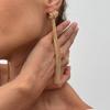 IngeSight.Z 2026 Новые Золотистые Нити с Кисточками Длинные Свисающие Серьги Женская Мода Роскошные Украшения для Свадьбы, Вечеринки, Банкета
