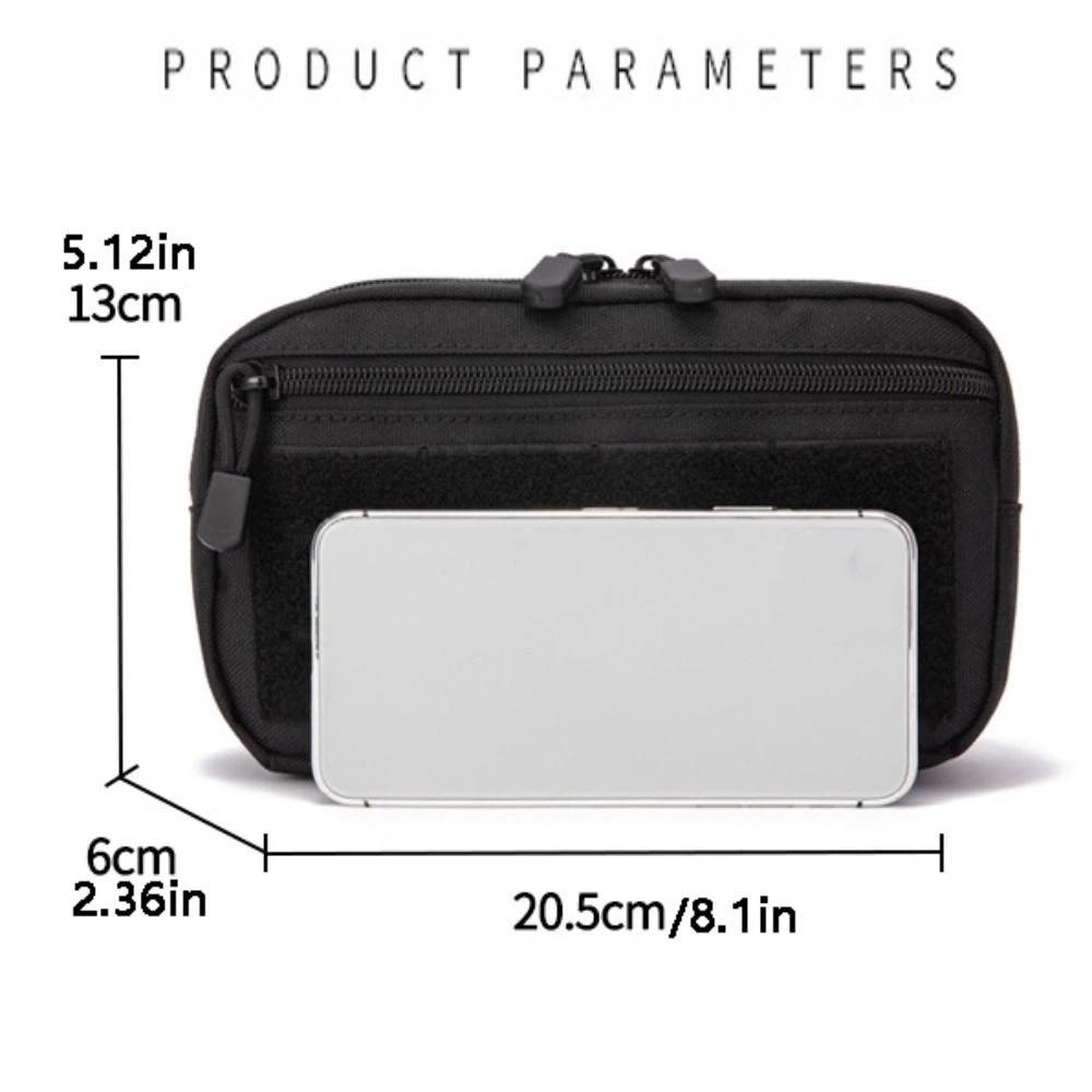 Multifunctional Men Molle Pouch Portable Waist Pack Durable Magazine Bag Camping