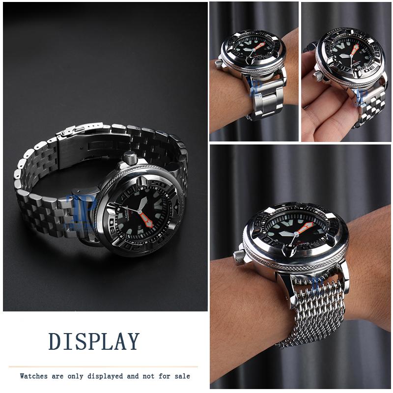 Для мужских часов Citizen BJ8050-08E/BJ8050 прочный специальный коннектор-переходник ушка модифицированный высококачественный ремешок из нержавеющей стали