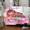Taylor Swift Lover Album Artwork Blanket Soft Throw Blanket For Home Bedroom Bed Sofa Travel Office Solid Christmas Blanket