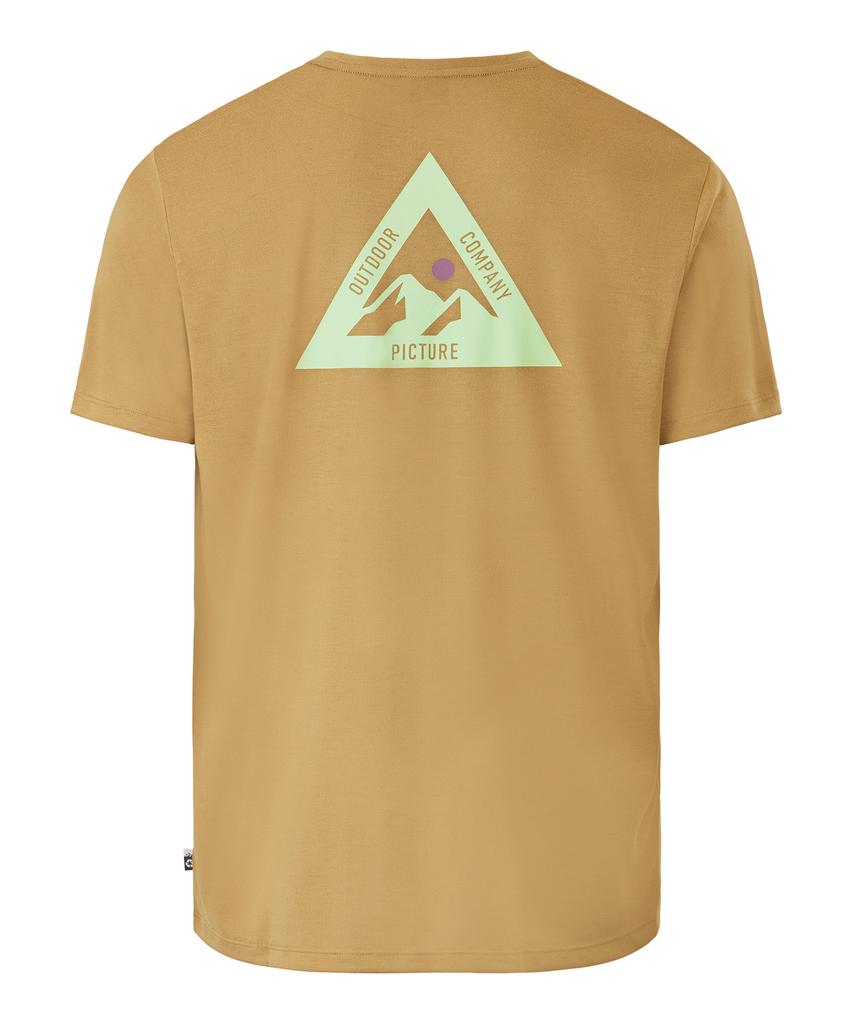 PICTURE ORGANIC CLOTHING Tmon Outdoor Short Sleeve T-Shirt (Dulgold)
