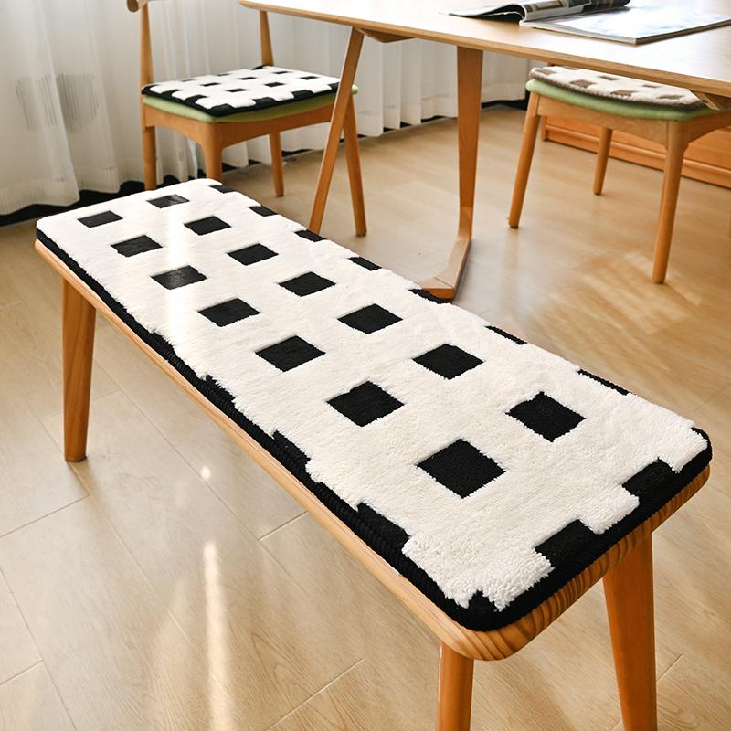 НОВЫЕ плюшевые подушки для скамьи разных размеров, нескользящие подушки на сиденье стула, дивана, подоконника, подушка для сиденья скамьи в ресторане, саду, качели