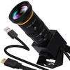 ELP HDMI Camera 4K USB Camera HD Streaming Webcam with Telephoto Zoom Manual Industrial CS 10x Optical for PC Computer Laptop Monitor TV 5-50mm Lens,