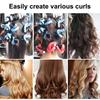 10Pcs Flexible Hair Curling Rod Hair Curler Makers Soft Foam Bendy Twist Curls Flexi Rollers Styling Tools No Heat Roller