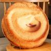 45CM Creative Lifelike Cookie Pillow Living Room Sofa Funny Cushion Lovely Biscuit Shape Plush Bedroom Bed Waist Toy