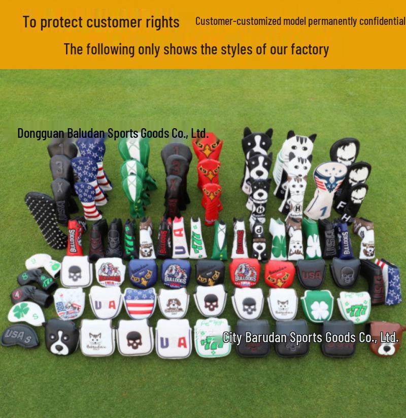 Golf Iron Headcovers - Assorted Styles