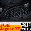 Sinjayer коврик для багажника автомобиля водонепроницаемый автомобильный коврик для багажника плоская боковая задняя крышка багажника подкладка подходит для Jaguar XE 2015 2016 17