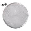 Modern Matte Texture Table Cover Christmas Round Mat with Tassel Heat Resistant PP Placemat Decorative Vase Waterproof for Holiday And New