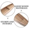 Ocean Landscape Wooden Boat Model Vintage Decor Boat Model Ornaments  Desk Ornament