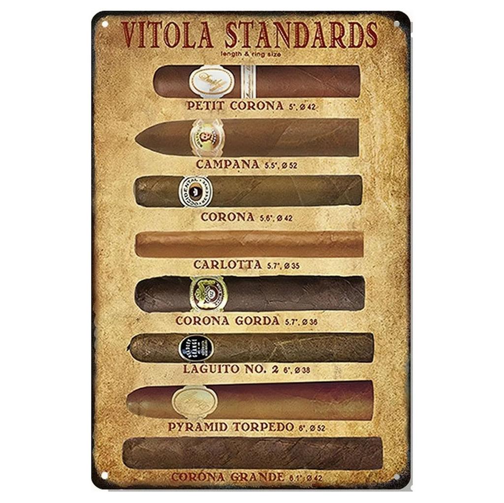 Металлические жестяные знаки, виски, сигарный бар, настенное украшение, табличка, винтажный художественный постер, железная картина для Man Cave, домашнего кафе, садового клуба, бара