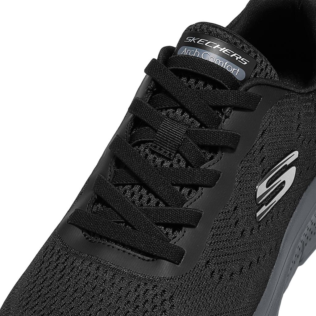 Skechers Спортивные мужские низкие кроссовки на шнуровке с круглым носком Мужские кроссовки 8790265-BKGY
