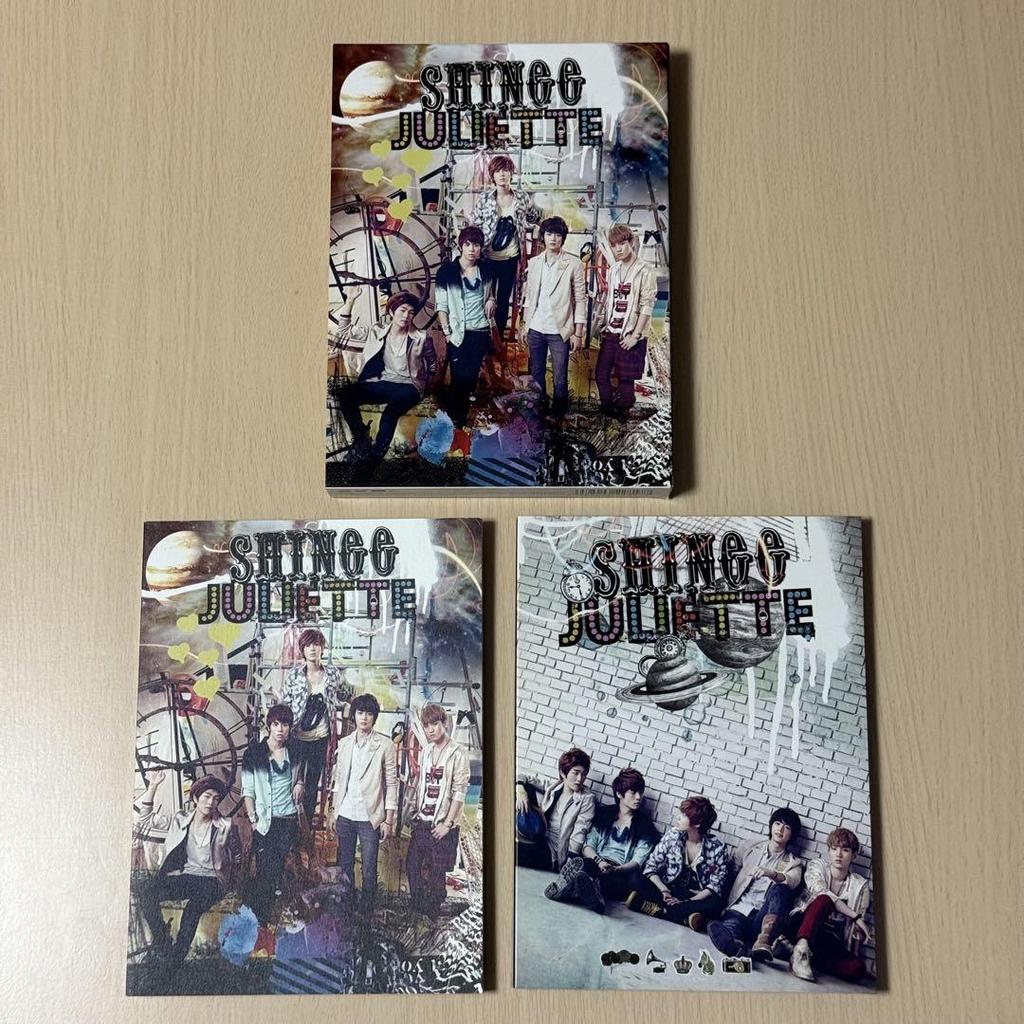 [USED] SHINee Replay JULIETTE LUCIFER CD & DVD Japanese Edition