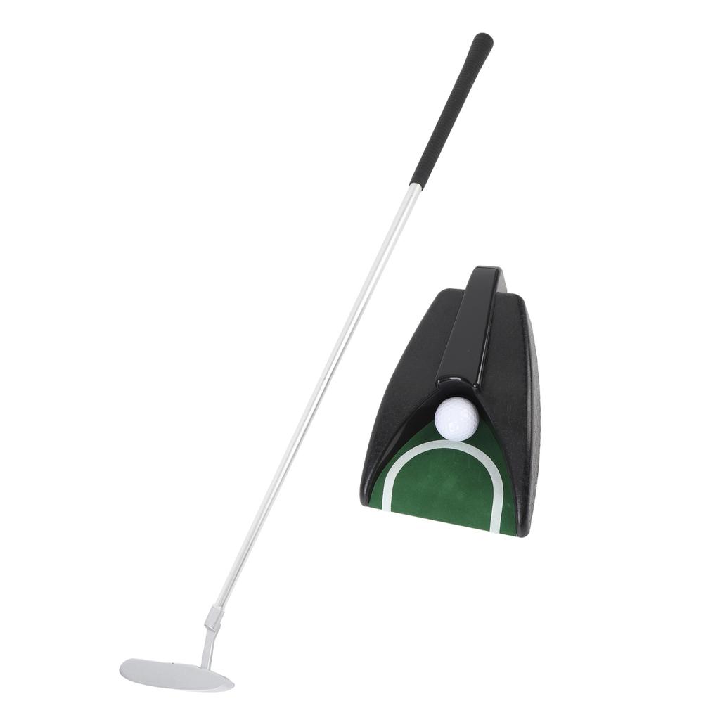 Портативный набор паттеров, правый паттер из сплава ТПЭ с чашкой для автоматического возврата мяча, искусственная кожа