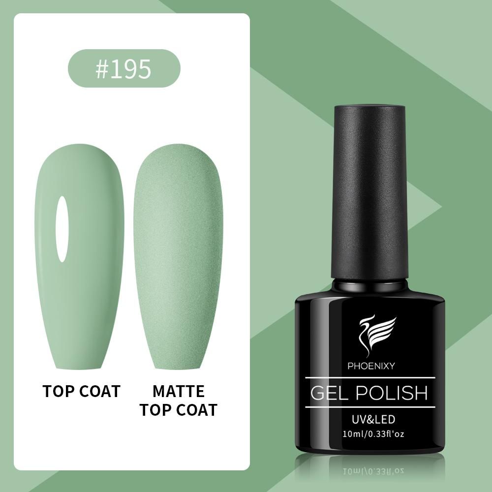 PHOENIXY 10 мл Гель-лак Полуперманентный Гель-лак Цвет Замачиваемый УФ LED Гель Материал для Нейл-арта