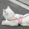 Adjustable Cat Leash, Cat-walking Rope, Special Chest and Back Strap for Young Cats Going Out, Small Dog Pet Supplies