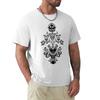 Haunted Unisexsion Wallpaper Design Tshirt Big Size Short Sleeve Tee For Unisex