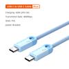 CABLETIME USB C to USB C Cable 60W 480Mbps Fast Charging Cable 3A Braided Type C to Type C Cable for Moble Phone Laptop HUAWEI