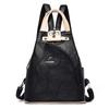 2024 New Multifunctional Backpack Women's Bag Small Backpack Single Shoulder Bag Chest Bag PU Leather