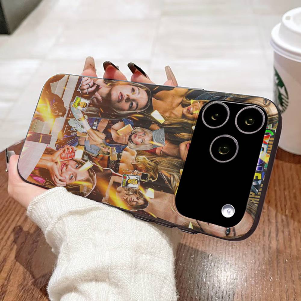 Певица Сидни С-Суини Для IPhone 17 16 15 14 Plus 13 12 11 Pro Max С ударопрочным защитным чехлом для телефона