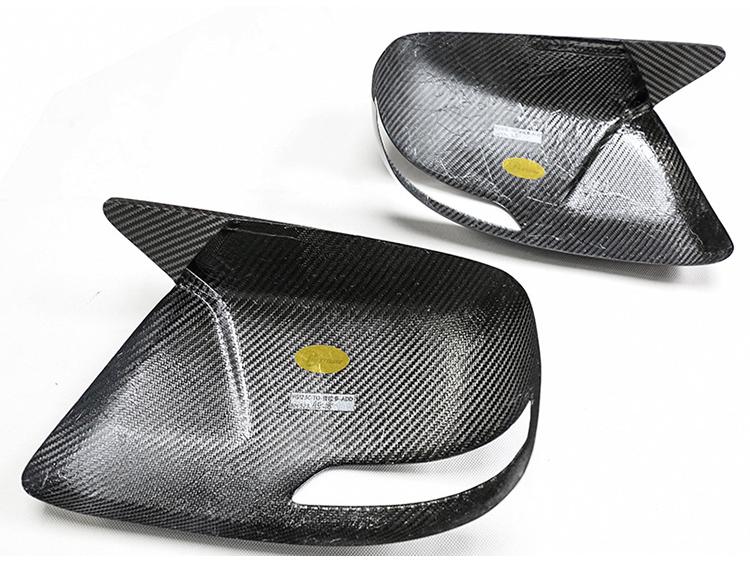 Корпус зеркала заднего вида из сухого углеволокна для Toyota Prado Land Cruiser LC150