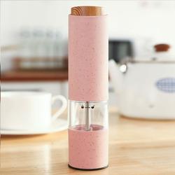 Colorful Electric Automatic Mill Pepper and Salt Grinder Adjustable Coarseness Spice Grinder Kitchen Cooking Tool