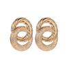 Fashion Circle Twist Earrings Geometric 8 Word Pattern Earrings Personality Female Jewelry