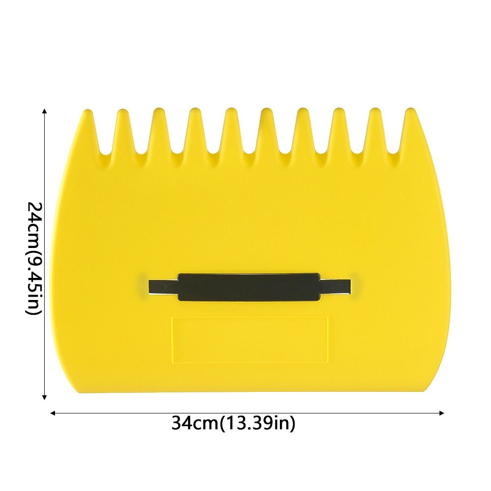 1 Pair Wear-resistant Leaf Catcher Labor-saving Leaf Grabber for Picking Up Leaves Grass Clippings