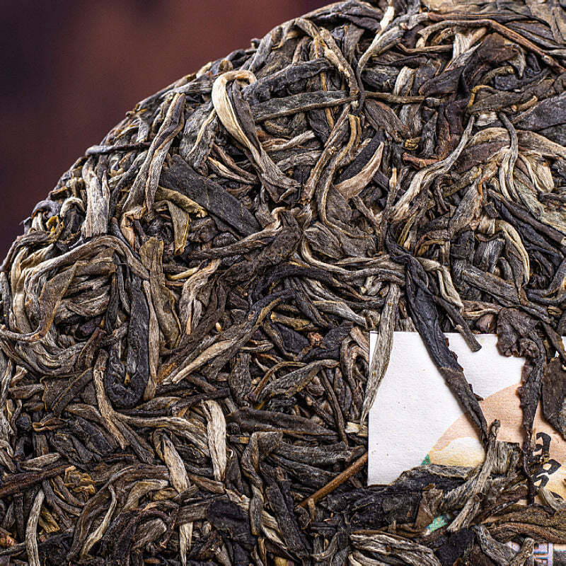 357 г Сырой пуэр Иу Мансонг Чайный торт Большое дерево Весенний зеленый чай Юньнаньский чай пуэр