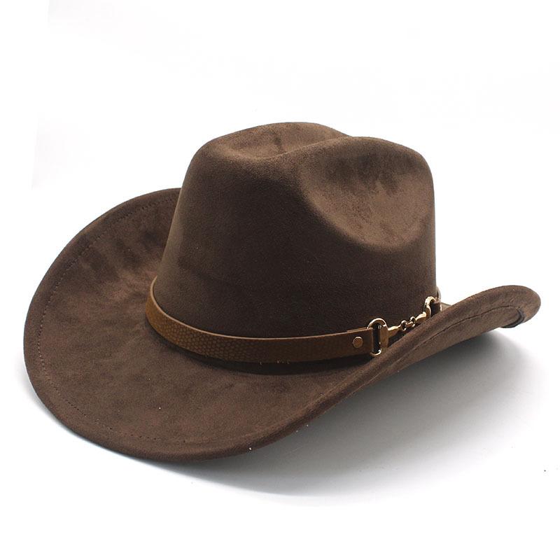 Мужская ковбойская шляпа в стиле ретро с одним словом, джазовая шляпа, этническая шерстяная шляпа, фетровая шляпа, ретро-замшевая шляпа