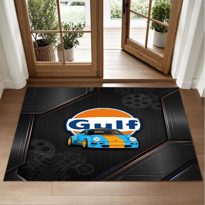 Ковер Gulf Design из кристаллического велюра, мягкий декоративный коврик для спальни, прихожей