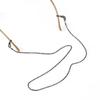Colors Fashion Unisex Non-slip Sunglasses Strap Metal Lanyard Spectacles Cord Reading Glasses Chain