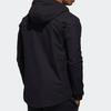 adidas TH Parka Повседневная спортивная куртка с капюшоном Мужская верхняя одежда Черный GF4018