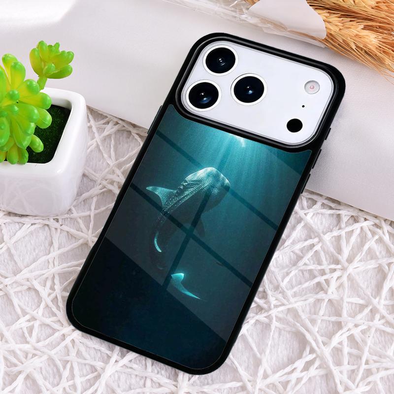 Милый Чехол для Телефона с Океанским Китом и Рыбой для iPhone 17 Air 16 15 11 12 14 13 Pro Max Ударопрочный Чехол
