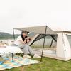Палатка для открытого парка, 3-6 человек, переносная, кемпинговая, встроенная, полностью автоматическая, кемпинговая палатка