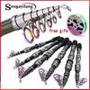 SOUGAYILANG Telescopic Spinning Fishing Rod Carp Lure Sea Carbon Fishing Pole Tackle Joran Pancing