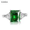 Классическое кольцо Lindon из медного сплава с цирконием, женские ювелирные изделия, свадебный подарок для вечеринки