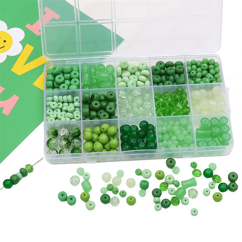 Хрустальные стеклянные бусины зеленого цвета, свободные бусины для браслета, ожерелья, аксессуары для изготовления ювелирных изделий своими руками