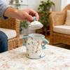 Canister with Attitude Resin Hands-on-Hips Candy Container Forked Waist Jar with Lid for Home Office Apartment Kitchen