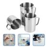 Stainless Steel Measuring Cups Graduated Espresso Mugs New Laboratory Beaker  Baking