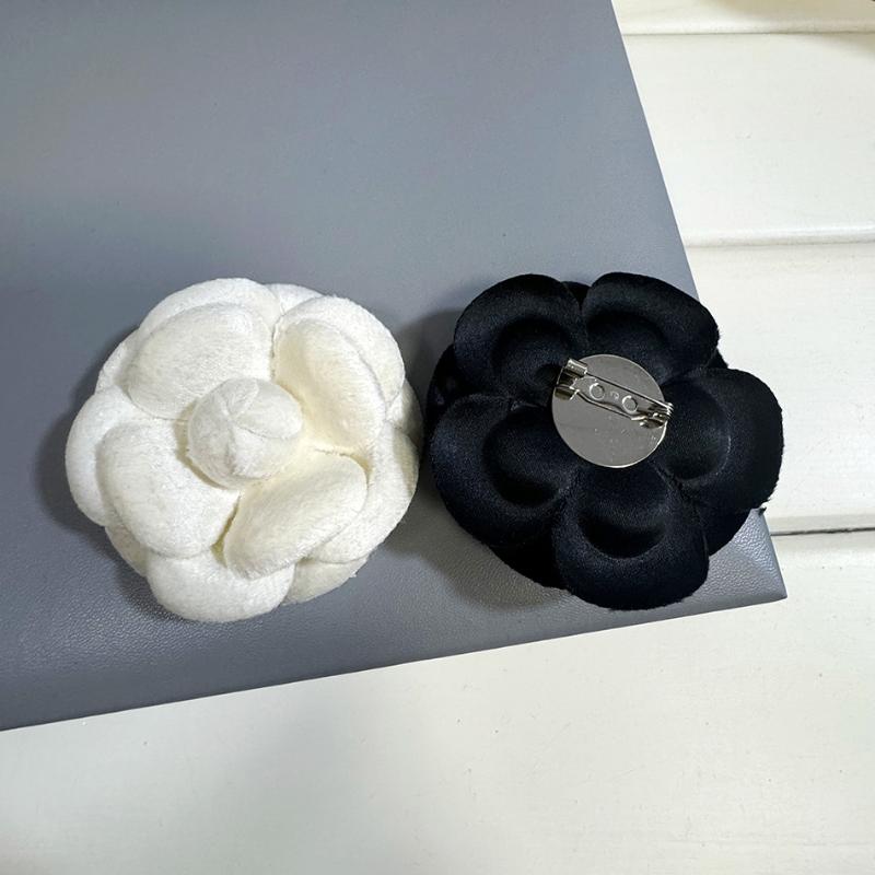 Ретро Бархатная Брошь-Булавка на Воротник Камелия Черный Цветок Траурные Броши Корсаж для Галстука Женский Костюм Рубашка Галстук Ювелирные Изделия